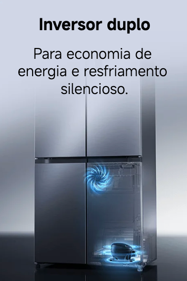 Geladeira Xiaomi Mijia 502L – Design cozinha